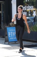 ASHLEY GREENE Leaves a Gym in Studio City 07/06/2019