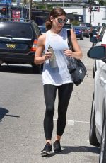 ASHLEY GREENE Leaves a Gym in Studio City 07/26/2019