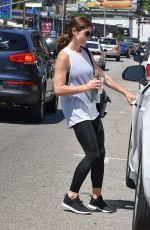 ASHLEY GREENE Leaves a Gym in Studio City 07/26/2019