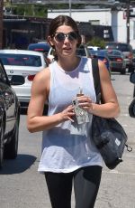 ASHLEY GREENE Leaves a Gym in Studio City 07/26/2019