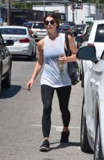 ASHLEY GREENE Leaves a Gym in Studio City 07/26/2019