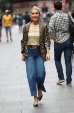 ASHLEY ROBERTS Leaves Global Radio in London 07/10/2019