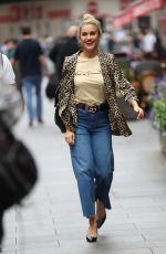 ASHLEY ROBERTS Leaves Global Radio in London 07/10/2019