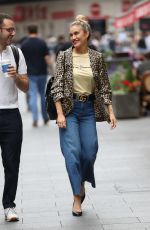 ASHLEY ROBERTS Leaves Global Radio in London 07/10/2019