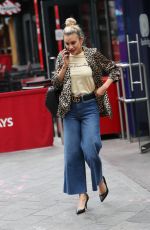 ASHLEY ROBERTS Leaves Global Radio in London 07/10/2019