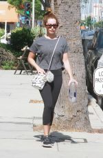 ASHLEY TISDALE Out and About in Studio City 07/07/2019