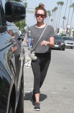 ASHLEY TISDALE Out and About in Studio City 07/07/2019