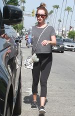ASHLEY TISDALE Out and About in Studio City 07/07/2019