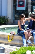 BAILEE MADISON and Blake Richardson Out in Marina Del Rey 07/19/2019