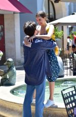 BAILEE MADISON and Blake Richardson Out in Marina Del Rey 07/19/2019