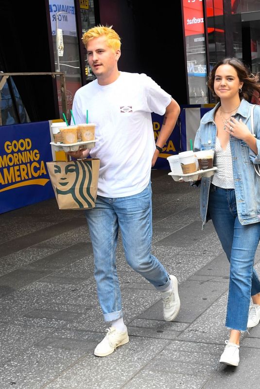 BAILEE MADISON Out forCoffee in New York 07/31/2019