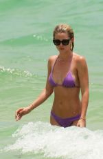 BASKIN CHAMPION in Bikini at a Beach in Miami 07/13/2019