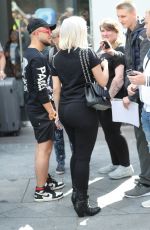 BEBE REXHA Leaves Capital FM Studios in London 07/12/2019