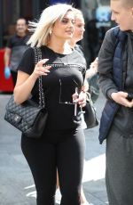 BEBE REXHA Leaves Capital FM Studios in London 07/12/2019