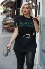 BEBE REXHA Out and About in London 07/11/2019