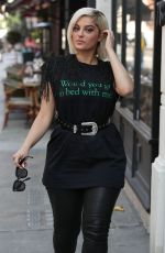BEBE REXHA Out and About in London 07/11/2019