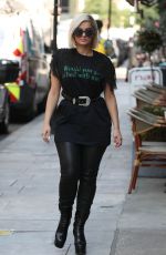 BEBE REXHA Out and About in London 07/11/2019