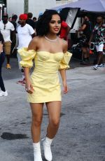 BECKY G on the Set of Her New Music Video in Miami 07/30/2019