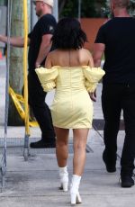 BECKY G on the Set of Her New Music Video in Miami 07/30/2019