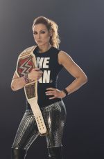 BECKY LYNCH and ALISON BRIE in ESPN Magazine, August 2019