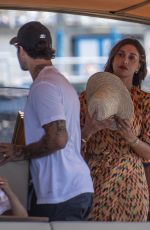 BELEN RODRIGUEZ on Vcation in Capri 07/17/2019