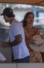 BELEN RODRIGUEZ on Vcation in Capri 07/17/2019