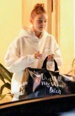 BELLA and GIGI HADID Leaves 4th of July Party in Los Ange;es 07/04/2019