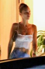 BELLA and GIGI HADID Leaves 4th of July Party in Los Ange;es 07/04/2019