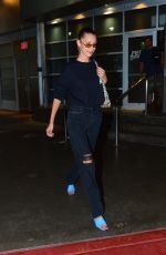BELLA HADID Heading to a Michael Kors Photoshoot in New York 07/11/2019