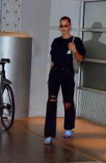 BELLA HADID Heading to a Michael Kors Photoshoot in New York 07/11/2019