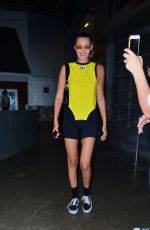 BELLA HADID Leaves Pier59 Studios in New York 07/13/2019