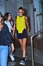 BELLA HADID Leaves Pier59 Studios in New York 07/13/2019