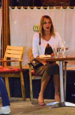 BELLA HADID Out for Dinner in New York 07/24/2019