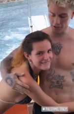 BELLA THORNE in Bikini at a Boat - Instagram Pictures and Video 06/29/2019
