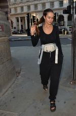 BETHAN WRIGHT Leaves The Ned Hotel in London 07/21/2019