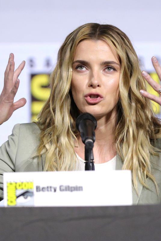 BETTY GILPIN at Women Who Kick Ass Panel at Comic-con International 2019 in San Diego 07/20/2019