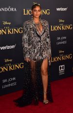 BEYONCE at The Lion King Premiere in Hollywood 07/09/2019