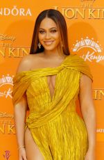 BEYONCE at The Lion King Premiere in London 07/14/2019