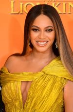 BEYONCE at The Lion King Premiere in London 07/14/2019