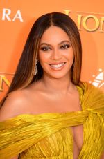 BEYONCE at The Lion King Premiere in London 07/14/2019