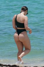 BIANCA ELOUISE in Bikini on the Beach in Miami 07/12/2019