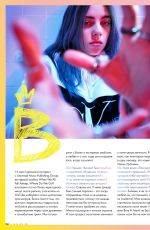 BILLIE ELLISH in Elle Girl Magazine, Russia August 2019