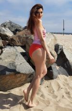 BLANCA BLANCO in Swimsuit on the Beach in Malibu 07/17/2019