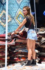 BRENDA SONG Shopping at Flea Market in Los Angeles 07/16/2019