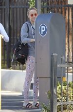 BRIE LARSON Heading to Yoga Class in Los Angeles 07/13/2019