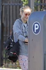BRIE LARSON Heading to Yoga Class in Los Angeles 07/13/2019