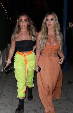 BRIELLE and ARIANA BIERMANN and SCARLET and SISTINE STALLONE at Delilah in West Hollywood 07/19/2019