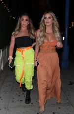 BRIELLE and ARIANA BIERMANN and SCARLET and SISTINE STALLONE at Delilah in West Hollywood 07/19/2019