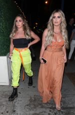 BRIELLE and ARIANA BIERMANN and SCARLET and SISTINE STALLONE at Delilah in West Hollywood 07/19/2019