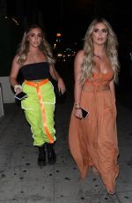 BRIELLE and ARIANA BIERMANN and SCARLET and SISTINE STALLONE at Delilah in West Hollywood 07/19/2019